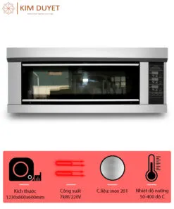 Sản phẩm lo nuong chay dien 1 tang 2 khay kd 247x296 — Công Ty TNHH Sản Xuất Và Thương Mại Kim Duyệt — MST 0106532244