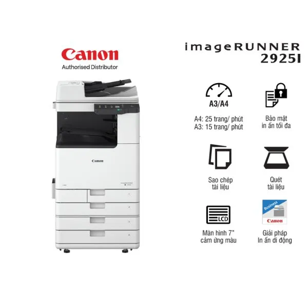 Sản phẩm 50579_m__y_photocopy_canon_ir2925i__3_ 600x600 — Công Ty TNHH Thương Mại Dịch Vụ FPC Hà Nội — MST 0106562104