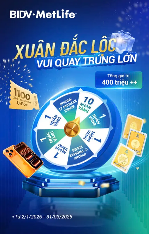 Sản phẩm 555x331_Vong_Xoay — Công Ty TNHH Bảo Hiểm Nhân Thọ BIDV MetLife — MST 0106615959