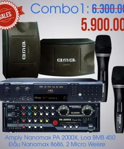 Sản phẩm Cấu hình dàn karaoke giá rẻ số 1 247x296 — Công Ty Cổ Phần Thương Mại AHK Việt Nam — MST 0106636469