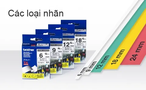 Sản phẩm Bang muc Tepra 18mm 24mm 250000dc — Công Ty TNHH TM Văn Phòng Phẩm á Châu — MST 0106642092