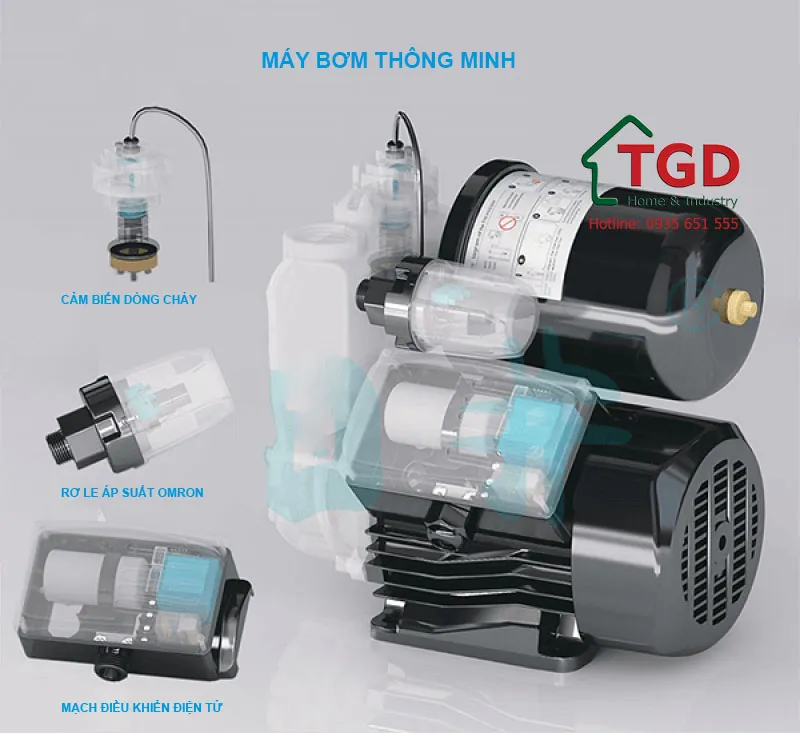 Sản phẩm may bom thong minh 3 — Công Ty CP Thiết Bị Gia Đình TGD — MST 0106650199