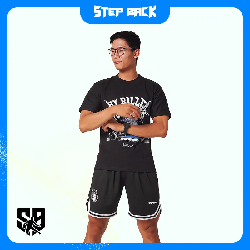 Sản phẩm quan short stepback signature — Công Ty TNHH Thương Mại Euro Fitness Nutrition Việt Nam — MST 0106653739