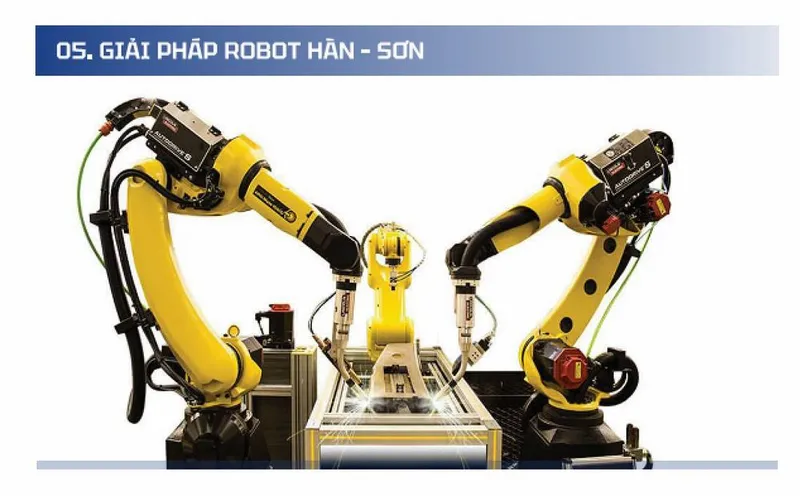Sản phẩm mc giai phap robot han son — Công Ty TNHH Sản Xuất Và Thương Mại MC Việt Nam — MST 0106667523
