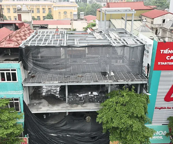 Sản phẩm Nha thep san panel nhe phu hop nha pho kinh doanh — Cơ Khí Xây Dựng Linh Anh - Công Ty TNHH Thương Mại Và Công Nghệ Linh Anh — MST 0106677514