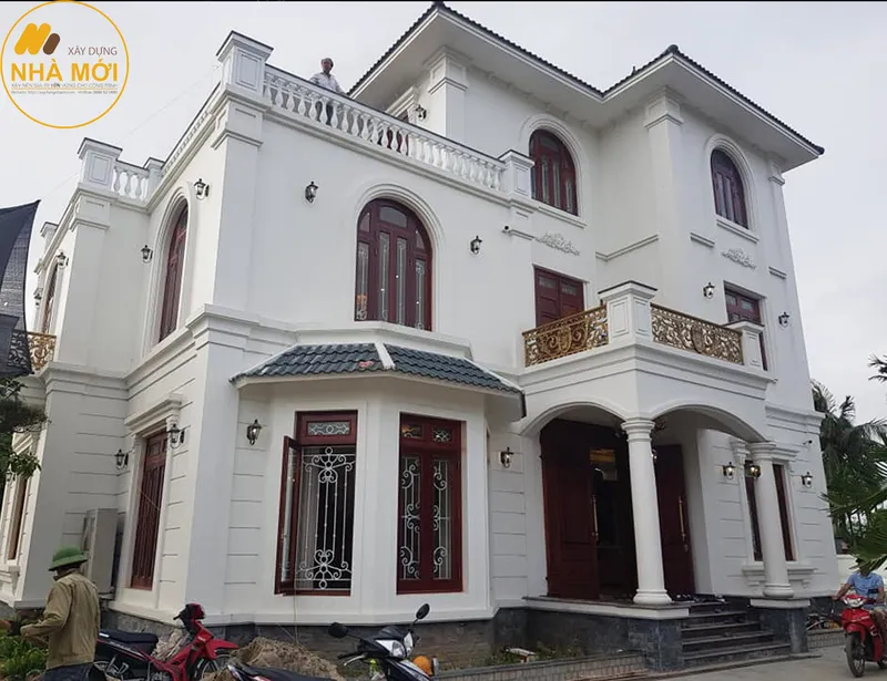 Sản phẩm biet thu tai vinh bao hai phong 3 1 — Công Ty Cổ Phần Kiến Trúc Nhà Mới — MST 0106679092