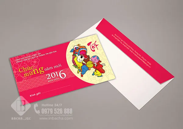 Sản phẩm in phong bi thu — In Bắc Hà - Công Ty CP In Thương Mại Và Sản Xuất Bắc Hà — MST 0106684021