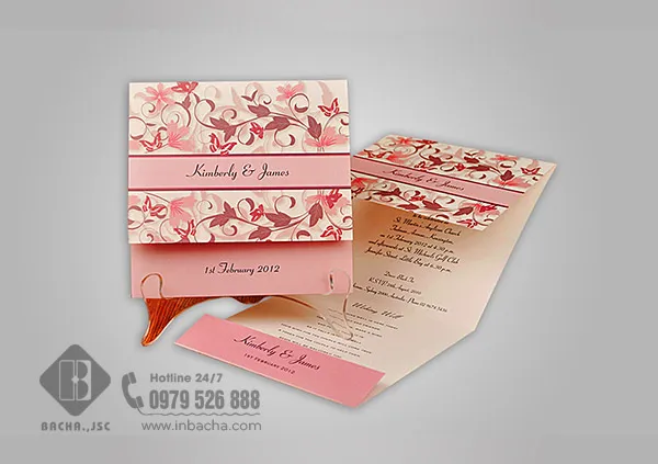 Sản phẩm in thiep cuoi nhanh — In Bắc Hà - Công Ty CP In Thương Mại Và Sản Xuất Bắc Hà — MST 0106684021