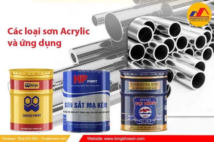 Sản phẩm cac loai son acrylic va ung dung cua no_1747729564 — Công Ty Trách Nhiệm Hữu Hạn Tổng Kho Sơn — MST 0106688308