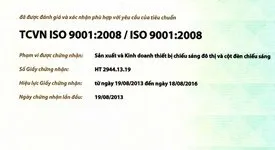 Sản phẩm cam ket chat luong 7 — Thiết Bị Chiếu Sáng Phan Nguyễn - Công Ty TNHH Điện Và Cơ Khí Phan Nguyễn — MST 0106707134