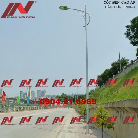Sản phẩm cot den cao ap can don pn01d — Thiết Bị Chiếu Sáng Phan Nguyễn - Công Ty TNHH Điện Và Cơ Khí Phan Nguyễn — MST 0106707134