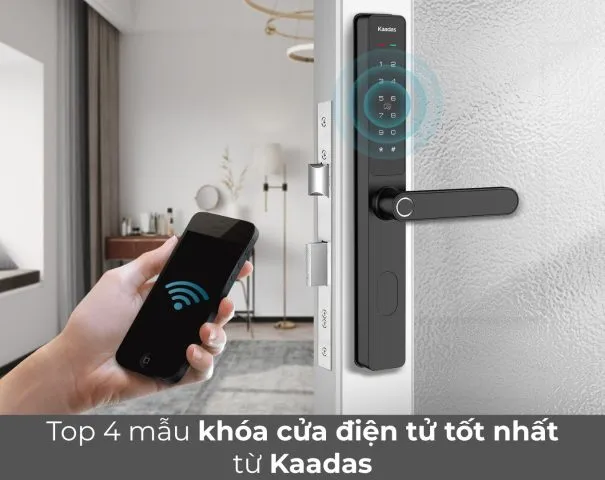 Sản phẩm khoa cua DIEN TU TOT NHAT 605x480 — Khóa Cửa Thông Minh Cao Cấp KAADAS — MST 0106718312
