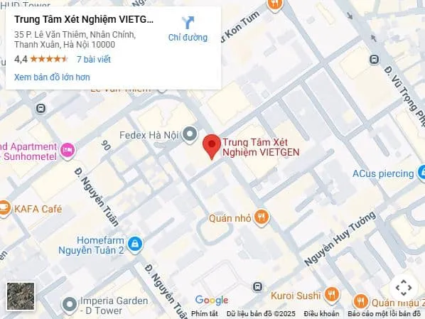 Sản phẩm VIETGEN GoogleMaps — Công Ty Cổ Phần Công Nghệ Y Tế VietCare — MST 0106745531