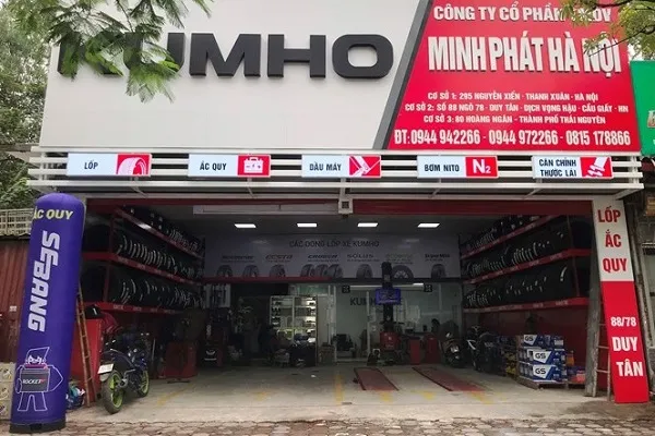 Sản phẩm trung tam lop ac quy minh phat 88 78 duy tan dich vong cau giay ha hoi 2024 1 — Công Ty CP Thương Mại Dịch Vụ Minh Phát Hà Nội — MST 0106755515