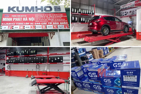 Sản phẩm trung tam lop o to ac quy minh phat lang yen hai ba trung — Công Ty CP Thương Mại Dịch Vụ Minh Phát Hà Nội — MST 0106755515