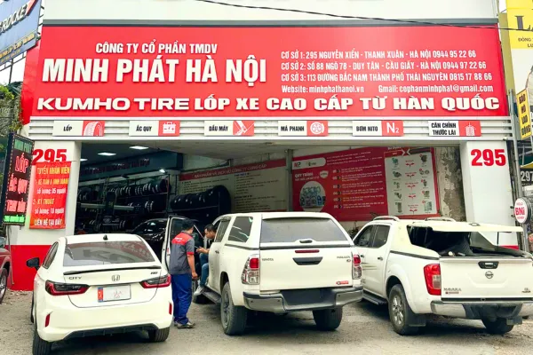 Sản phẩm trung tam lop o to minh phat nguyen xien thanh xuan — Công Ty CP Thương Mại Dịch Vụ Minh Phát Hà Nội — MST 0106755515