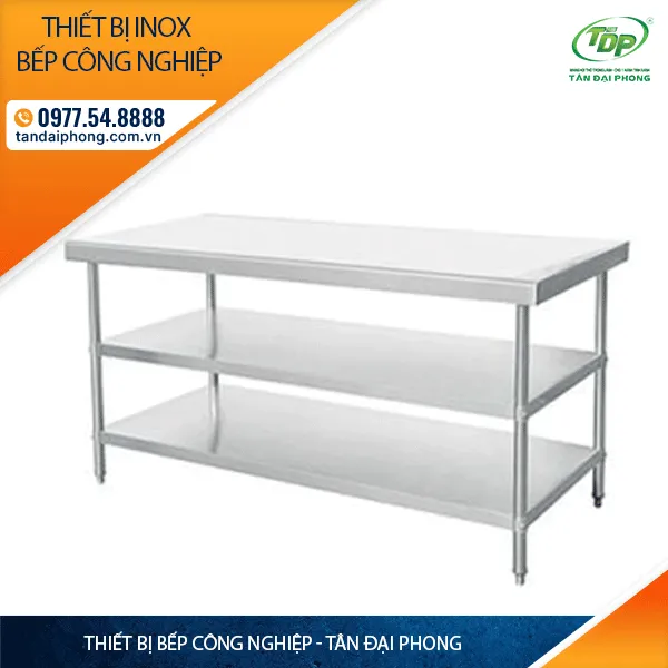Sản phẩm ban inox 3 tang — Công Ty TNHH SX TM Kỹ Thuật Tân Đại Phong — MST 0106784587
