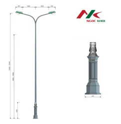 Sản phẩm cotdendegangdc05bnk2 — Thiết Bị Chiếu Sáng Ngọc Khôi - Công Ty TNHH Cơ Điện Ngọc Khôi — MST 0106793197