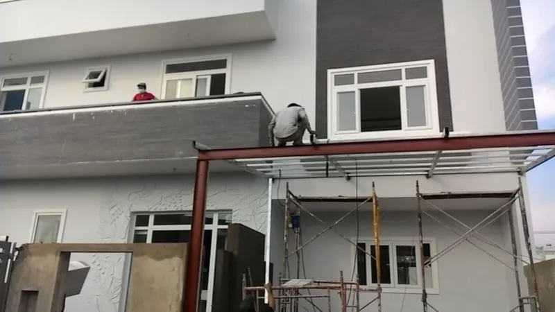Sản phẩm qua trinh hoan thien son ngoai troi  — Công Ty Cổ Phần Tư Vấn Kiến Trúc Xây Dựng Tây Hồ — MST 0106808573