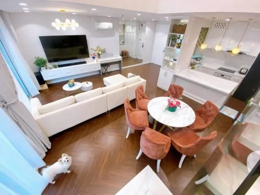 Sản phẩm mau can ho cho gia chu ua thich mau trang sang trong trang nha 520x390 — Công Ty Cổ Phần Tư Vấn Kiến Trúc Xây Dựng Tây Hồ — MST 0106808573