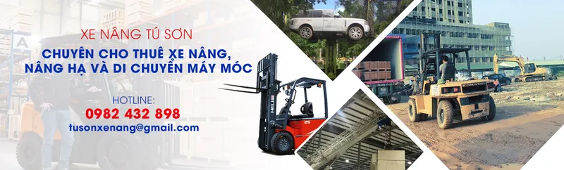 Sản phẩm xe nang tu son — Công Ty TNHH Thương Mại Và Vận Tải Tú Sơn — MST 0106810734