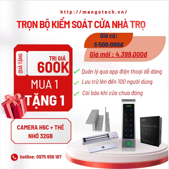 Sản phẩm Khuyen mai khoa van tay nha tro — Công Ty Cổ Phần Mangotech — MST 0106829164