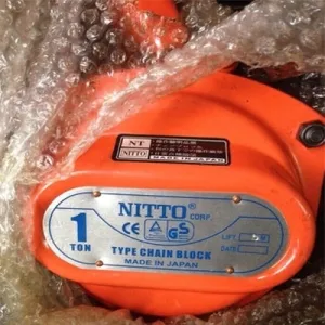Sản phẩm Pa lang xich Nitto 1 tan 300x300 — Công Ty CP Phát Triển Máy Công Nghiệp Thăng Long — MST 0106861129