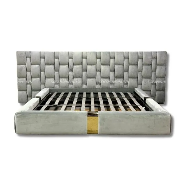 Sản phẩm giuong go boc ni allecra 2 — Công Ty TNHH Sản Xuất Và TM Nội Thất Minh Phú — MST 0106865941