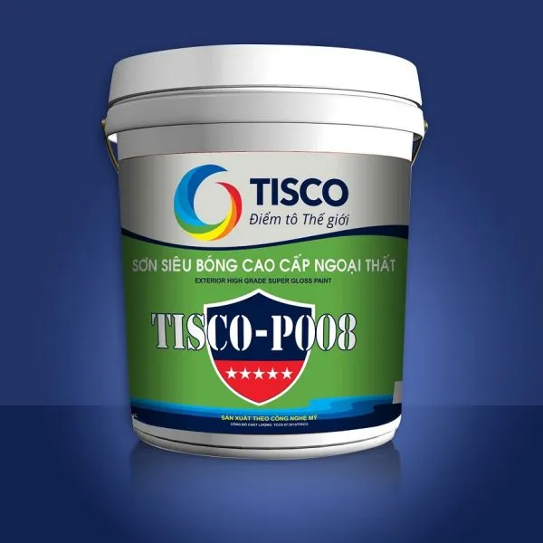 Sản phẩm son sieu bong cao cap ngoai that tisco p008 — Công Ty Cổ Phần Sơn Tisco Việt Nam — MST 0106867473