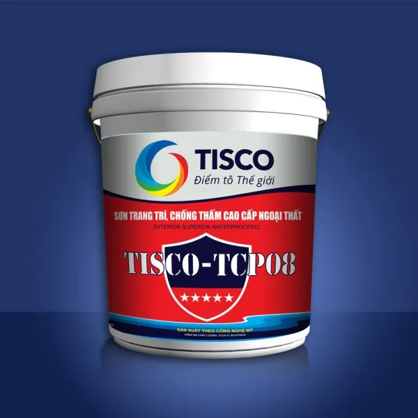 Sản phẩm son trang tri chong tham cao cap ngoai that tisco tcp08 — Công Ty Cổ Phần Sơn Tisco Việt Nam — MST 0106867473