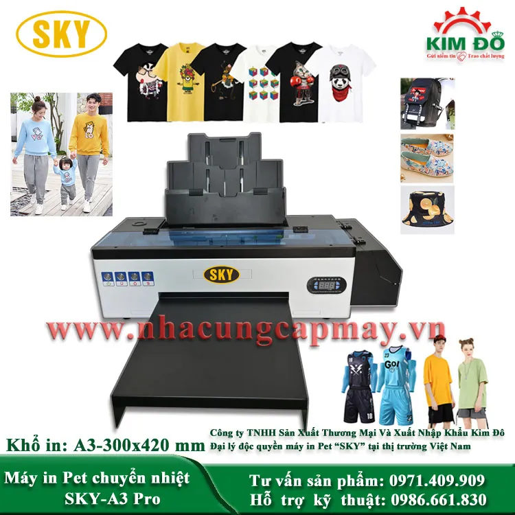 Sản phẩm may in pet skya3 pro dang phang — Công Ty TNHH SX TM Và XNK Kim Đô — MST 0106878605