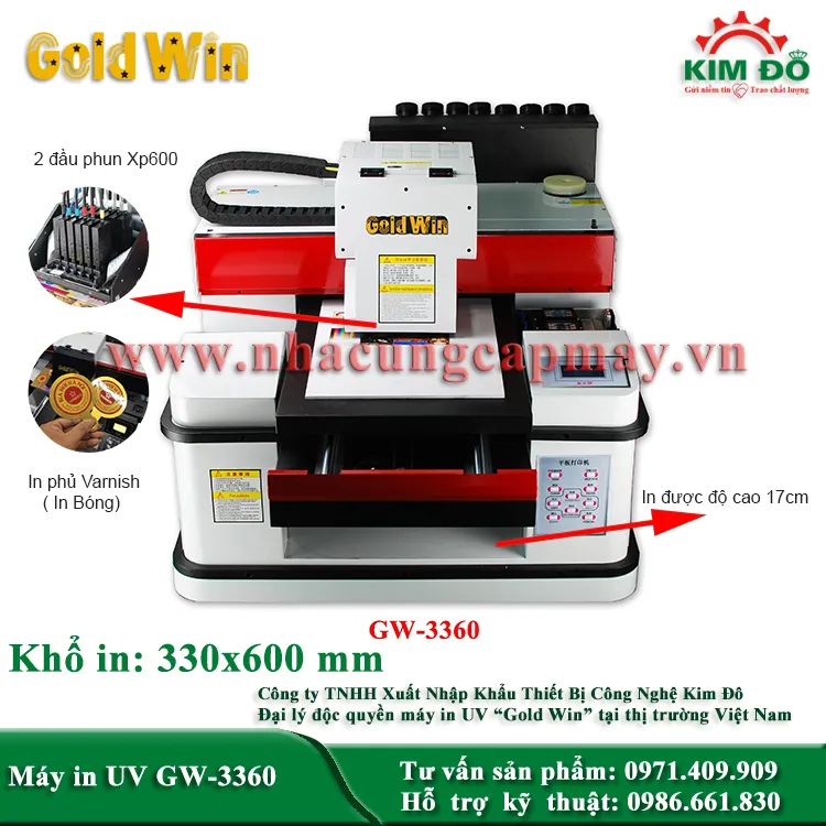 Sản phẩm may in uv gw3360 — Công Ty TNHH SX TM Và XNK Kim Đô — MST 0106878605