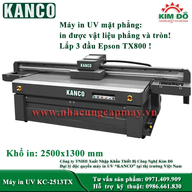Sản phẩm may in uv kanco2513tx — Công Ty TNHH SX TM Và XNK Kim Đô — MST 0106878605