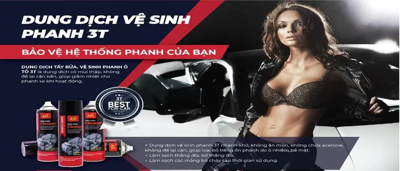 Sản phẩm dung dich ve sinh phanh bo thang 3t — Công Ty TNHH TM Đầu Tư Và DV Tân Tiến Thành — MST 0106883683