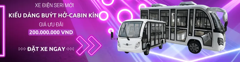 Sản phẩm Xe DIen seri moi 1400x365 — Xe Điện Du Lịch Hangcha Việt Nam - Công Ty TNHH Hangcha Việt Nam — MST 0106895167