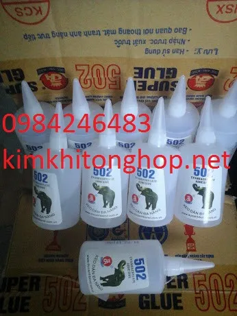 Sản phẩm keo dan 502 — Công Ty TNHH Thương Mại Vật Tư Kim Khí Tổng Hợp Tân Đại Phát — MST 0106907856