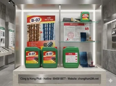 Sản phẩm chat tay gi b05 b07 — Công Ty Cổ Phần XD&TM XNK Hưng Phát — MST 0106917011