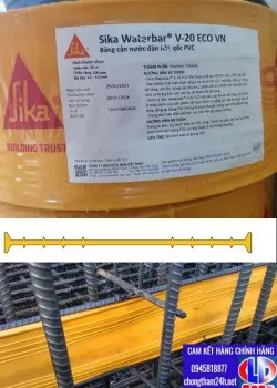 Sản phẩm bang can nuoc sika waterbar v20 eco — Công Ty Cổ Phần XD&TM XNK Hưng Phát — MST 0106917011