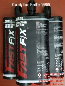 Sản phẩm keo cay thep fast fix qe 650 — Công Ty Cổ Phần XD&TM XNK Hưng Phát — MST 0106917011