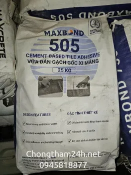 Sản phẩm maxbond_505_vua_dan_gach — Công Ty Cổ Phần XD&TM XNK Hưng Phát — MST 0106917011