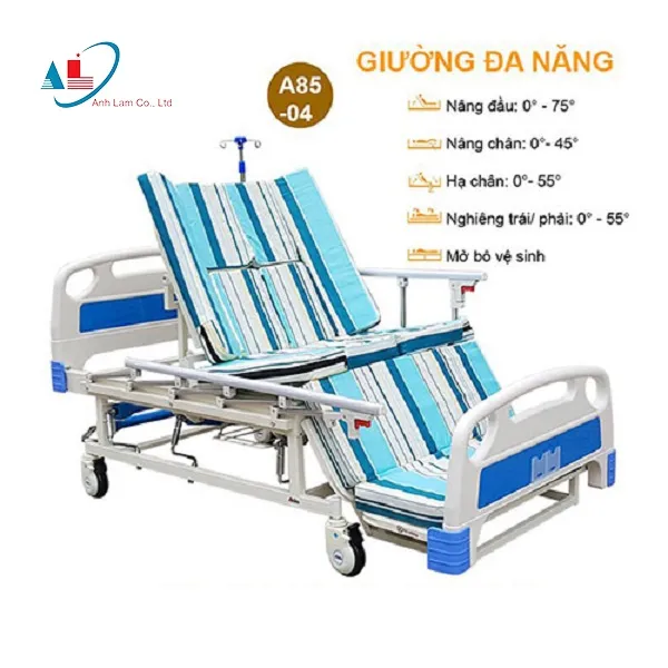 Sản phẩm giuong benh nhan 4 tay quay akiko a85 04 — Công Ty TNHH Đầu Tư TM Anh Lâm — MST 0106917188