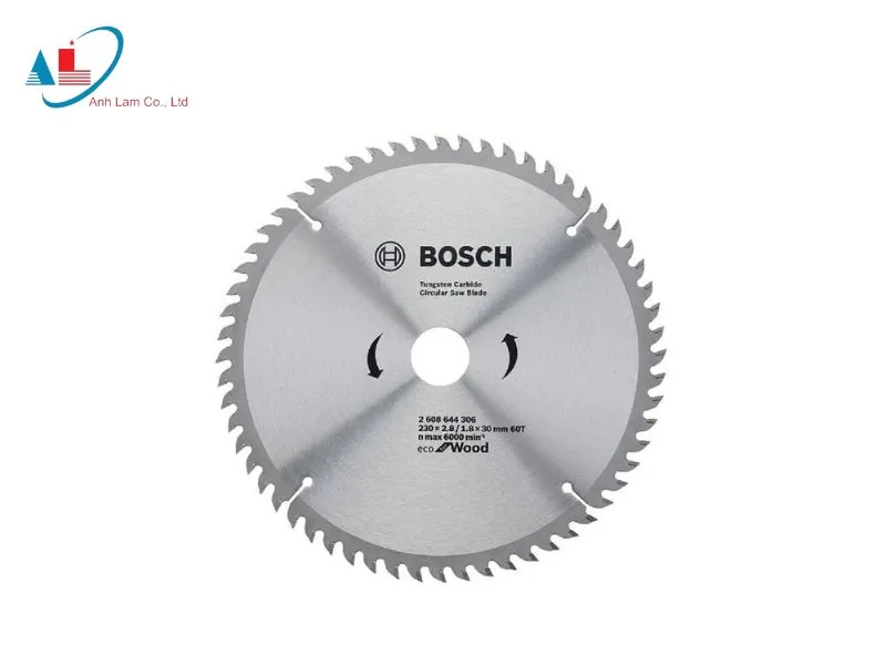 Sản phẩm luoi cua go 250mm Bosch 2608644309(60 răng) — Công Ty TNHH Đầu Tư TM Anh Lâm — MST 0106917188