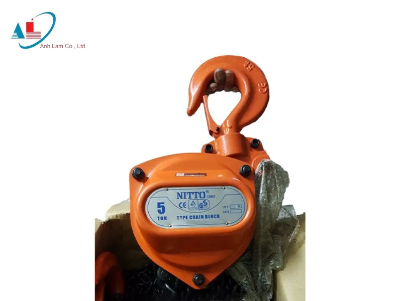 Sản phẩm palang xich keo tay 5 tan 3m nitto 50vp5 — Công Ty TNHH Đầu Tư TM Anh Lâm — MST 0106917188