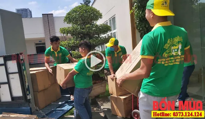 Sản phẩm dich vu chuyen van phong tron goi bon mua chuyen nghiep — Công Ty TNHH Thương Mại Và Dịch Vụ Tổng Hợp Bốn Mùa — MST 0106927267