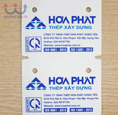 Sản phẩm nhan chiu nhiet nganh thep 1 — In Tem Nhãn - Công Ty Cổ Phần Giải Pháp Đóng Gói Hoàng Gia — MST 0106931841