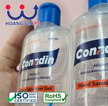 Sản phẩm nhan mac chai lo trong suot — In Tem Nhãn - Công Ty Cổ Phần Giải Pháp Đóng Gói Hoàng Gia — MST 0106931841