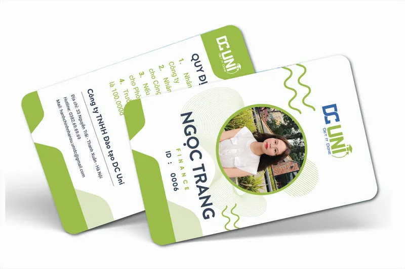 Sản phẩm the nhan vien 003 — Công Ty TNHH Công Nghệ Hanaco — MST 0106932267