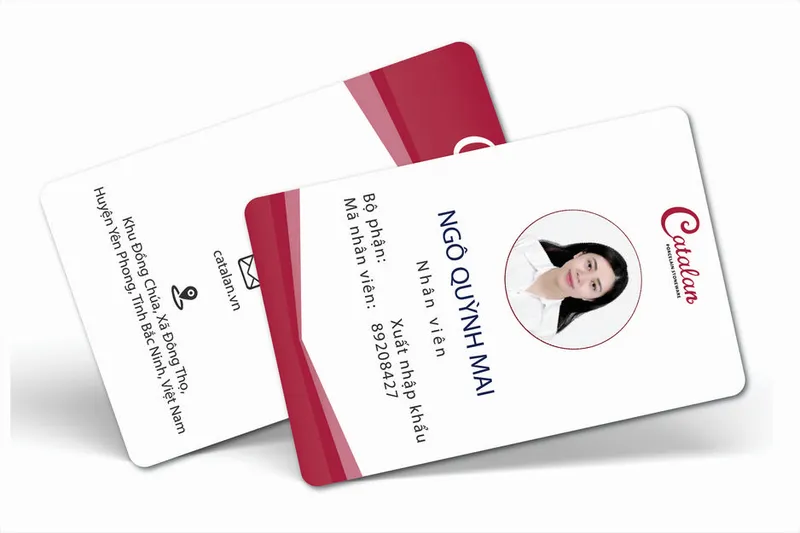 Sản phẩm the nhan vien 004 — Công Ty TNHH Công Nghệ Hanaco — MST 0106932267