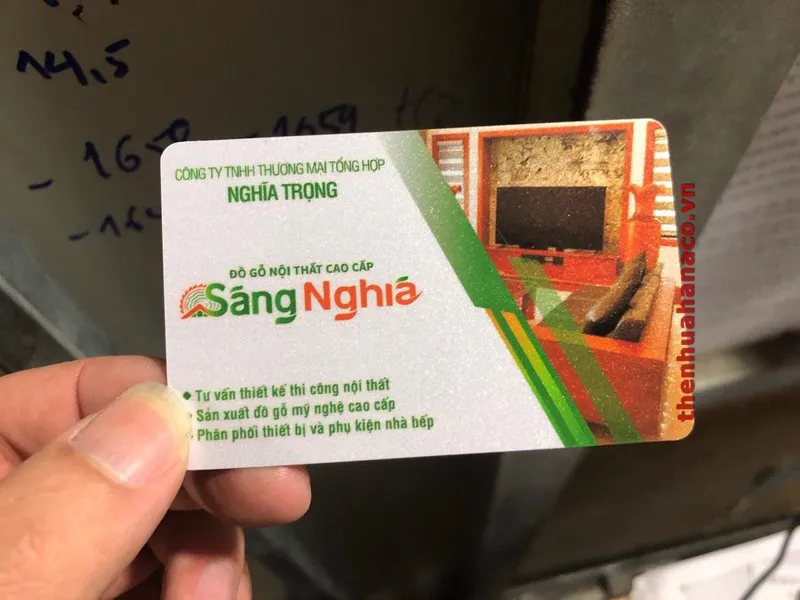 Sản phẩm the nhu 20 — Công Ty TNHH Công Nghệ Hanaco — MST 0106932267