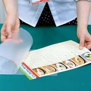 Sản phẩm ep plastic menu — In Thiên Hằng - Công Ty TNHH DV Công Nghệ Thiên Hằng — MST 0106936864